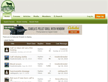 Tablet Screenshot of cattleforum.com